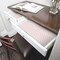 Smart Design Bonded Grip Shelf Liner - 12 Inch x 60 Feet Total (Set of 6 Rolls) - Chantilly Blush